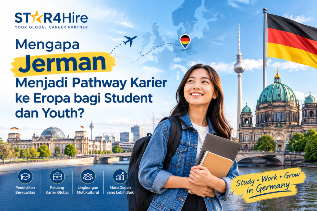 Jerman Menjadi Pathway Karier ke Eropa bagi Student dan Youth